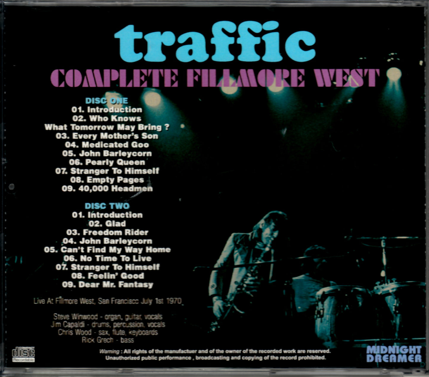 Traffic/California, USA 1970