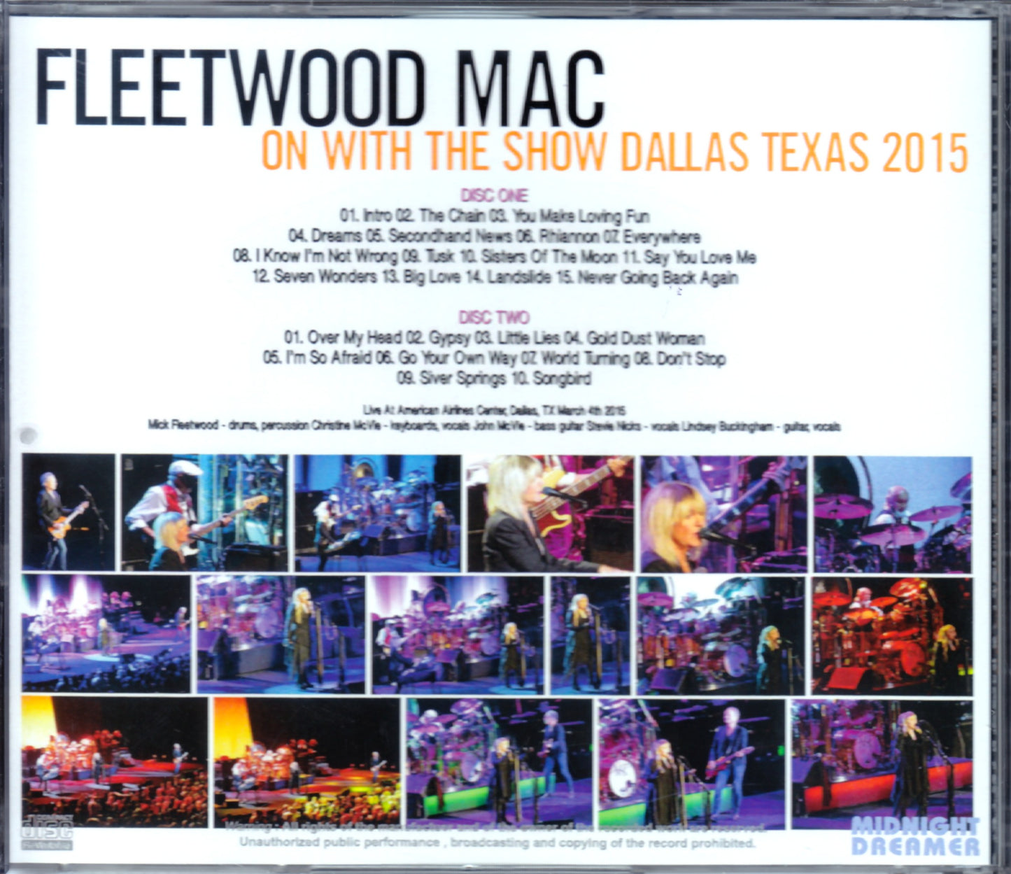Fleetwood Mac/Texas, USA 2015