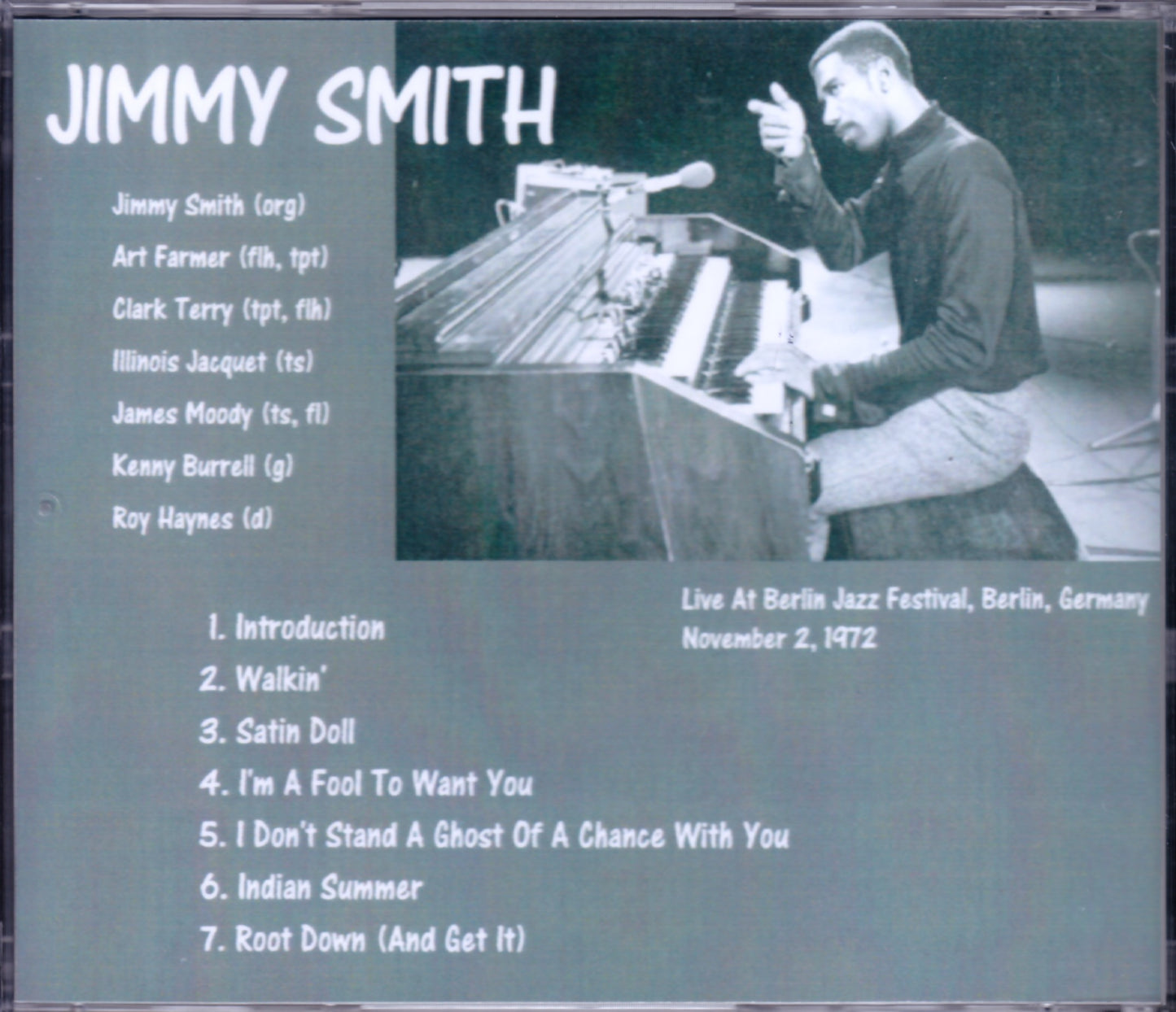 Jimmy Smith/Germany 1972