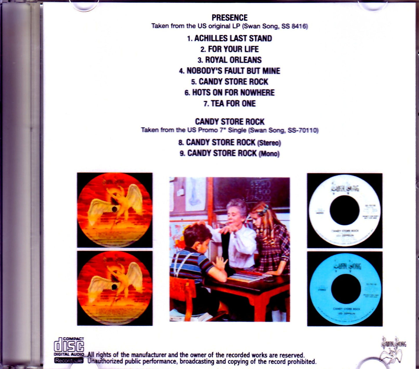 Led Zeppelin/Presence US Original LP Ver.