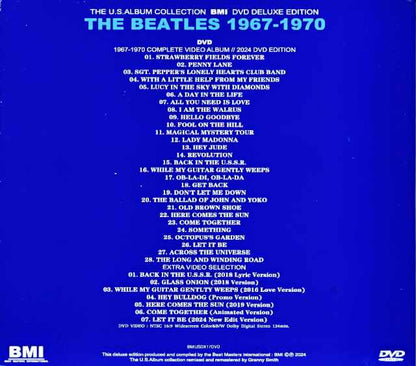 Beatles/Blue Album 1967-1970 Edited by Capitol USA 1967-1970 AI Colorized New Remaster Edition Jewel Version