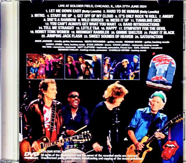 Rolling Stones/IL,USA 6.27.2024 Complete Jewel Version