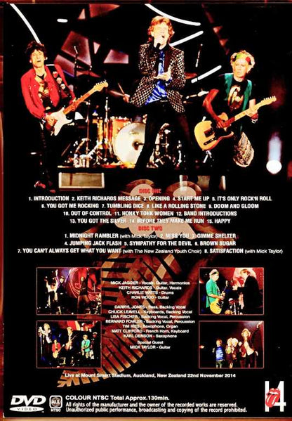 Rolling Stones/Auckland,Australia 2014 Complete