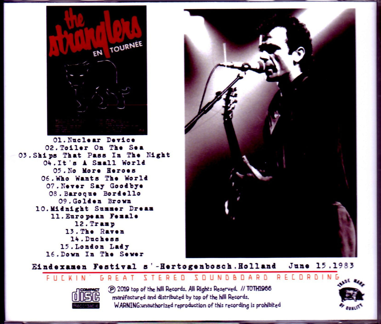 Stranglers/Holland 1983