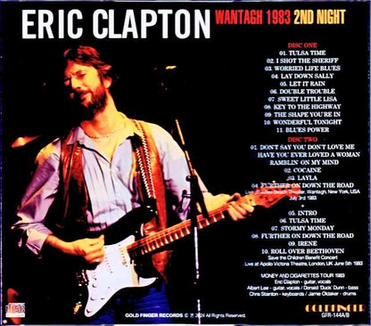 Eric Clapton/NY,USA 1983 Complete & more
