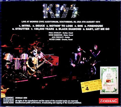 Kiss/IN,USA 1974 Complete
