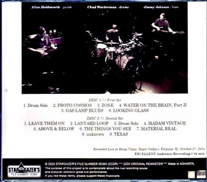 Chad Wackerman Allan Holdsworth Chad Wackerman Allan Holdsworth/IL,USA 2004