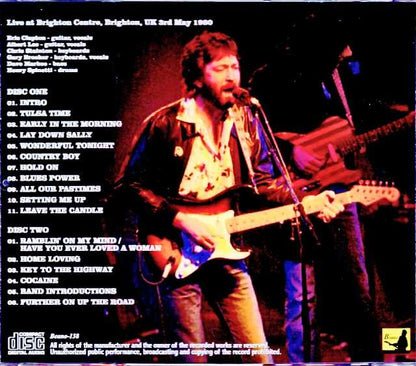 Eric Clapton/England,UK 1980 Complete