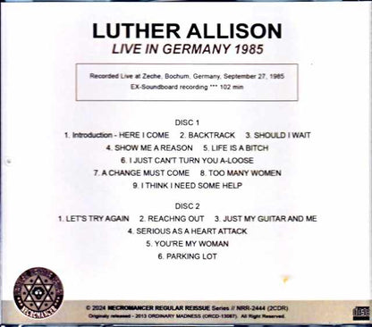 Luther Allison/Germany 1985