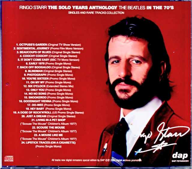 Ringo Starr/Singles and Rare Tracks Collection