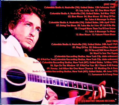Bob Dylan/Nashville Session TN,USA 1969