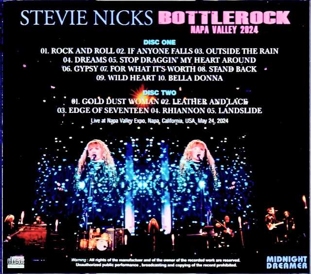 Stevie Nicks/CA,USA 2024 Complete