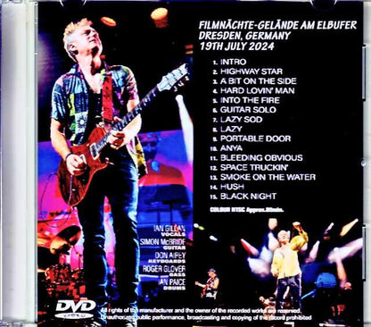 Deep Purple Germany 2024 Complete Multi-Cam Edition Jewel Version