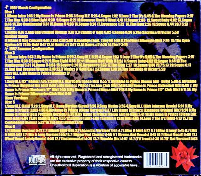 Prince/2Configurations & Rarities