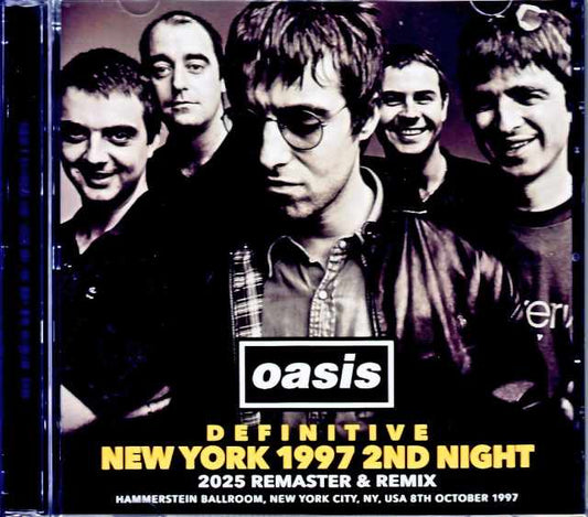 Oasis/NY,USA 10.08.1997 Complete Remaster & Remix Upgrade