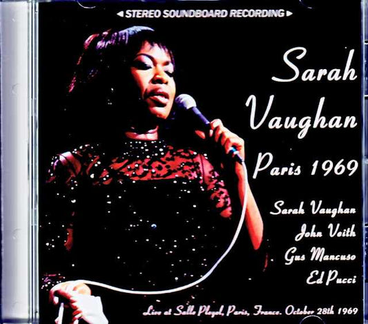Sarah Vaughan/France 1969 Soundboard Edition