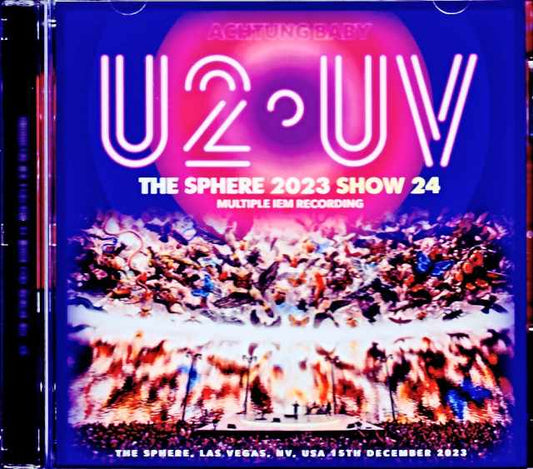 U2 U2/NV,USA 12.15.2023 Complete IEM Matrix Edition