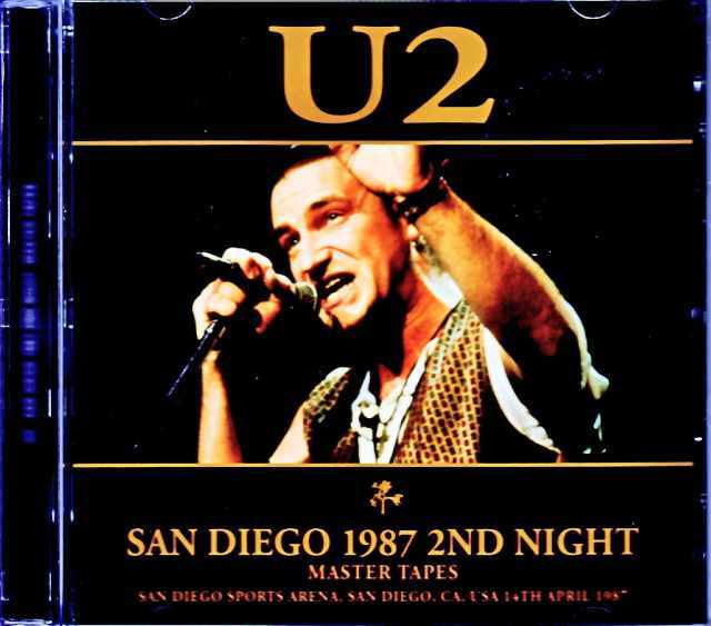U2 U2/CA,USA 04.14.1987 Complete