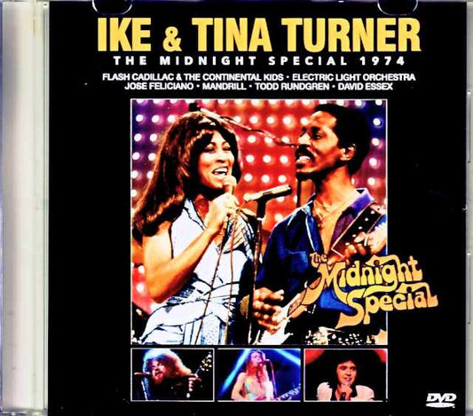 Ike and Tina Turner Jose Feliciano,Electric Light Orchestra Ike and Tina Turner/Midnight Special 1974 Jewel Version