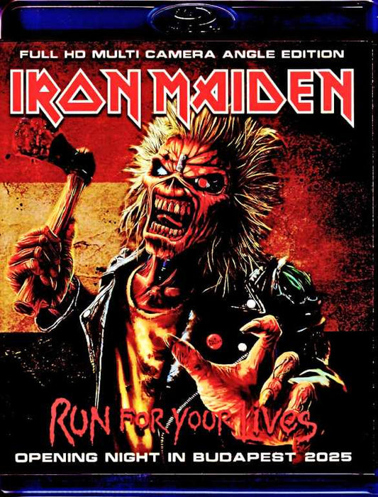 Iron Maiden / Hungary 2025 Complete Multi-Cam Edition Blu-Ray Version