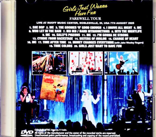 Cyndi Lauper / IN,USA 08.07.2025 Complete Jewel Version