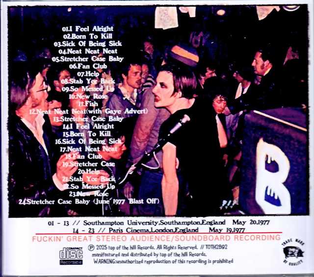 Damned/France 1977 Remastered & more