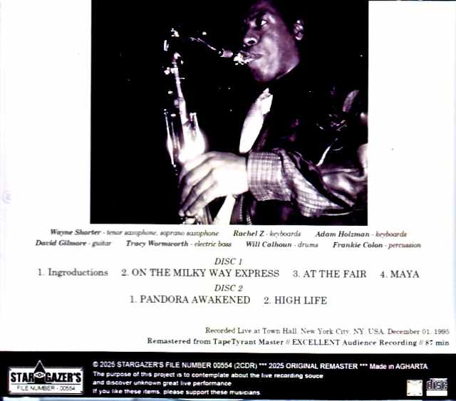 Wayne Shorter/NY,USA 12.01.1995