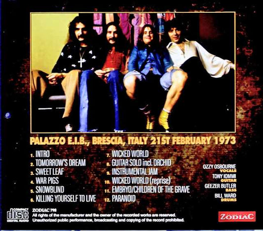 Black Sabbath/Italy 02.21.1972 Complete