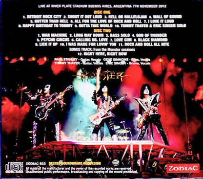 Kiss/Argentina 11.07.2012 FM Broadcast Edition & more