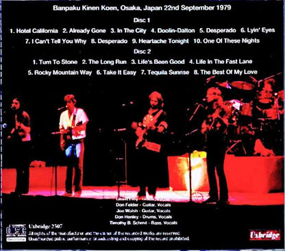 Eagles/Osaka,Japan 09.22.1979