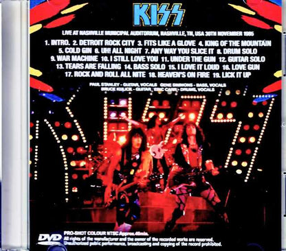 Kiss/TN,USA 11.30.1985 Complete Jewel Version