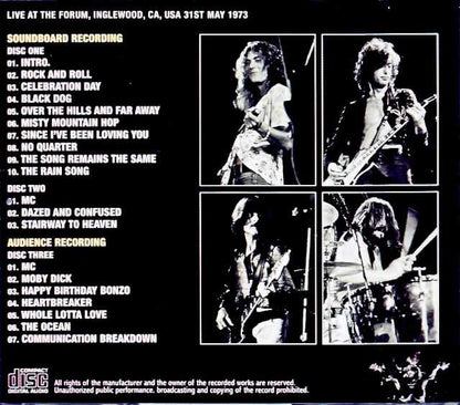 Led Zeppelin/CA,USA 05.31.1973 Complete Soundboard Edition & more
