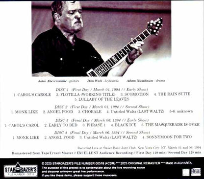 John Abercrombie Trio John Abercrombie/NY,USA 1994 2Days Complete