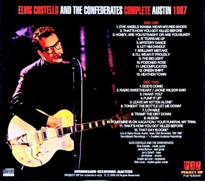 Elvis Costello and the Comfederates Elvis Costello/TX,USA 11.10.1987 Complete Soundboard Edition