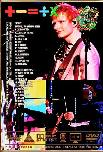 Ed Sheeran/England,UK 2025 & more Multi-Cam Edition