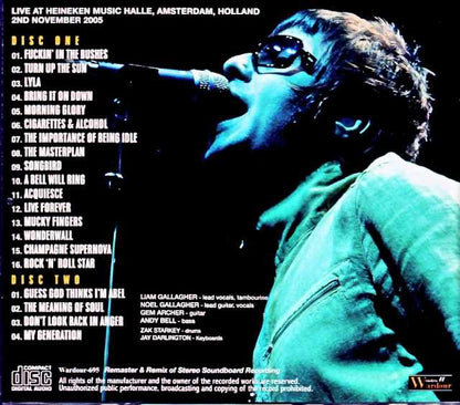 Oasis/Netherlands 2005 Complete Pre-FM Broadcast Remix and Remaster Edition