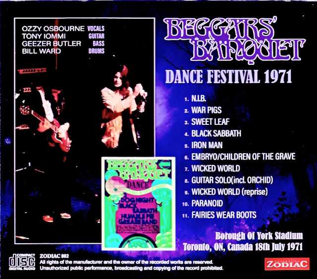 Black Sabbath/Canada 07.18.1971 Upgrade