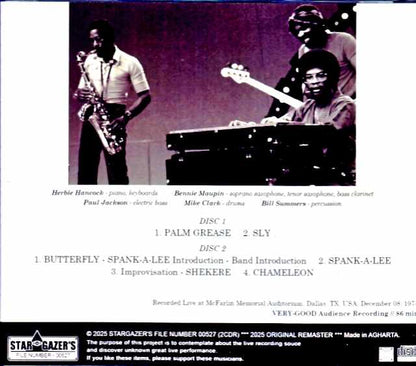 Herbie Hancock Headhunters Herbie Hancock/TX,USA 12.08.1974