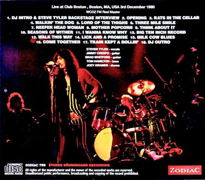 Aerosmith Aerosmith/MA,USA 12.03.1980 Complete Soundboard Edition