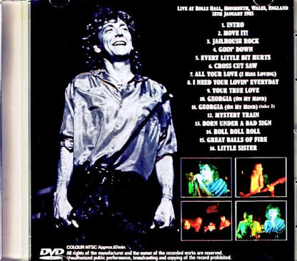 Robert Plant/England,UK 1985 1Cam Pro-Shot Edition Jewel Version