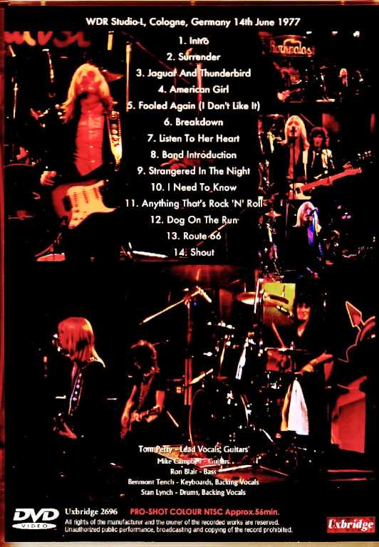 Tom Petty and the Heartbreakers Tom Petty/Germany 06.14.1977 Broadcast Edition