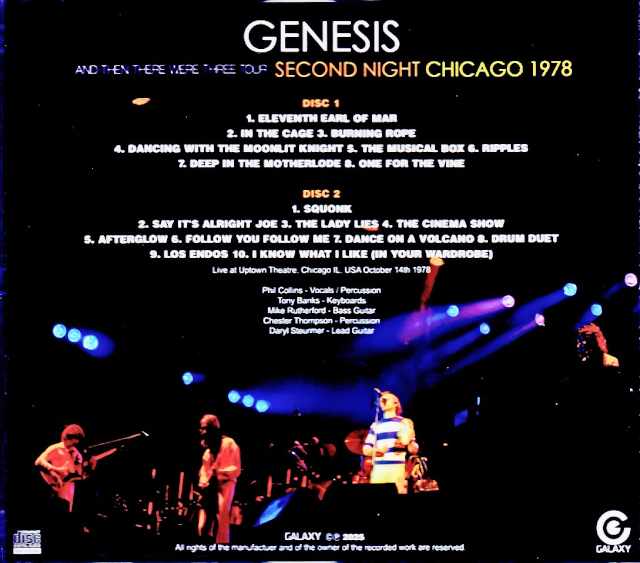 Genesis/IL,USA 10.14.1978 Soundboard Edition