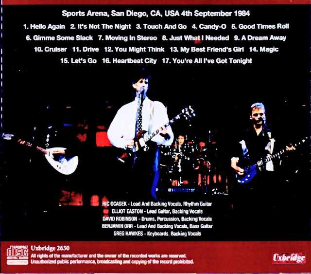 Cars / CA,USA 09.04.1984 Complete Marco Moir Master Edition