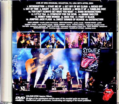 Rolling Stones/TX,USA 2024 Complete Jewel Version