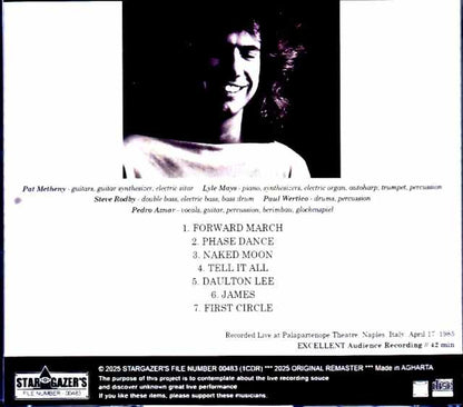 Pat Metheny Group Lyle Mays Pat Metheny Lyle Mays/Italy 1985