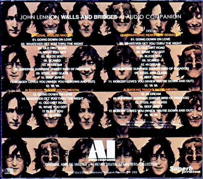 John Lennon Walls and Bridges AI Audio Companion