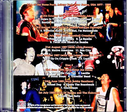 Bruce Springsteen/Club Stone Pony NJ,USA 1977-1989