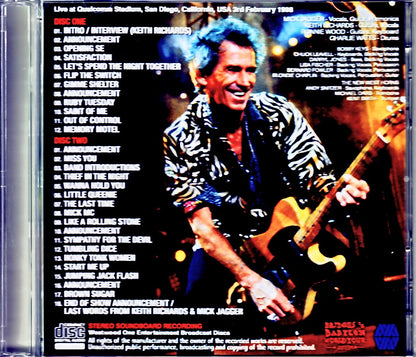 Rolling Stones/CA,USA 1998 Complete Soundboard Edition