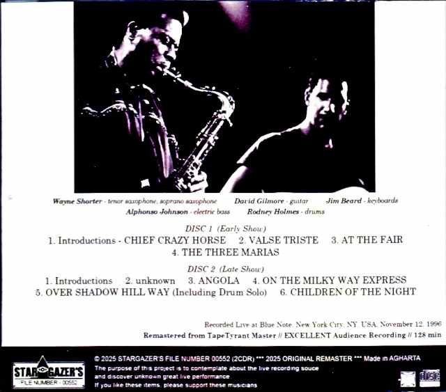 Wayne Shorter/NU,USA 11.12.1996