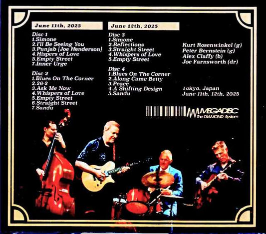 Kurt Rosenwinkel Peter Bernstein / Tokyo, Japan 2025 2 Days